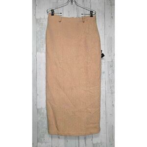 Sister Jane Tweed Wool Blend Light Academia Skirt Sz. M